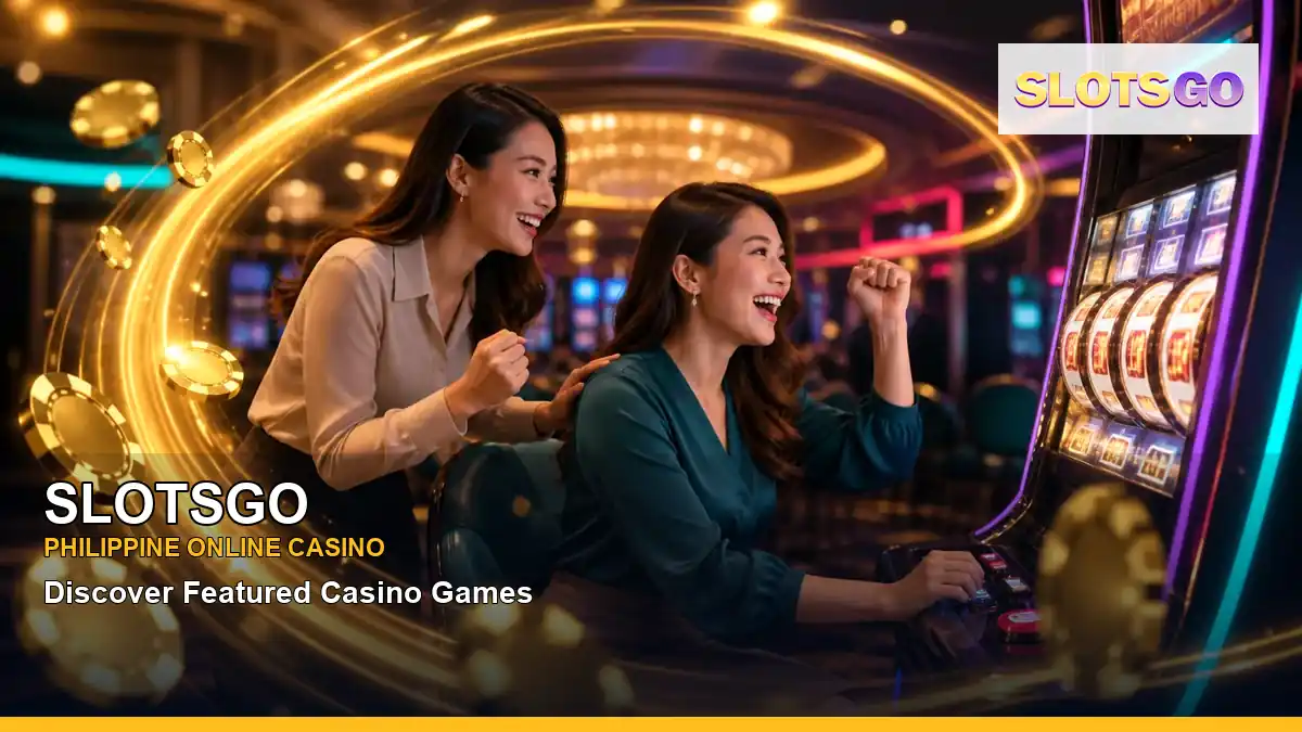 SLOTSGO online casino and slot games for Philippine players with featured game highlights
